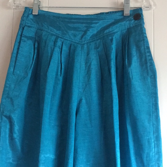 Women’s high waist silk pants - Picture 2 of 6